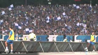 Levski fans against AIK HD [upl. by Tremaine]