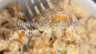 veg japan style cauliflower recipe with a twist from viral Japan chicken [upl. by Natsirc890]