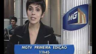 MGTV SEGUNDA EDIÇÃO2  TV GLOBO [upl. by Ayle]