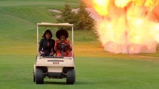 Top 10 Hilarious Movie Explosions [upl. by Arodnahs]