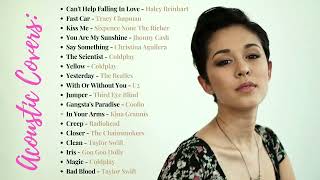 Classic Songs with Acoustic Covers by Kina Grannis Non Stop Acoustic Songs 💟 [upl. by Ahsaeyt791]