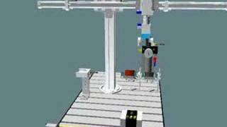 Festo Learning Systems  MPS Handling Station [upl. by Ackerley]