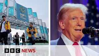 How will Donald Trumps US election win affect COP29 climate talks  BBC News [upl. by Silin]