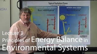 Lecture 3Principles of Energy Balance in Environmental Systems [upl. by Ocsisnarf]