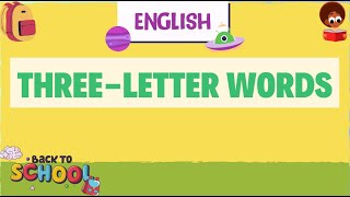 Learn 3Letter Words for Kids  Fun and Easy Word Learning [upl. by Tabatha572]