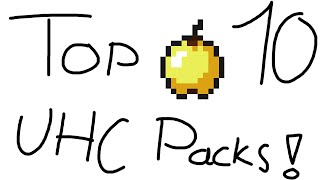 Top 10 Most Legendary UHC Packs [upl. by Naillil]