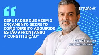 Andreazza quotDeputados que veem o orçamento secreto como direito adquirido afrontam a Constituiçãoquot [upl. by Azne]