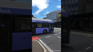 Trolleybus beim Bahnhof Luzern [upl. by Cara]