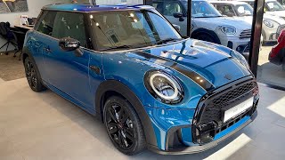 New MINI Cooper JCW Line 2022  FIRST LOOK amp visual REVIEW Facelift [upl. by Blessington549]