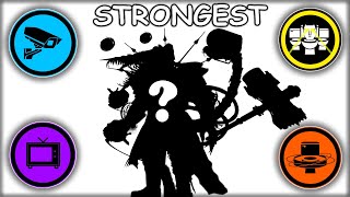 STRONGEST Character in Skibidi Toilet [upl. by Vorster]