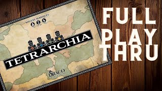 Full Playthrough Tetrarchia from DRACOIDEAS [upl. by Nilesoj]