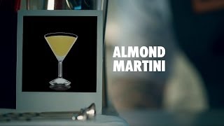 ALMOND MARTINI DRINK RECIPE  HOW TO MIX [upl. by Eive]