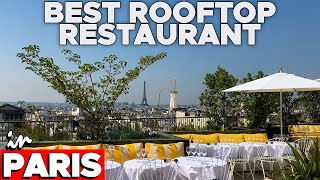 Best Rooftop Restaurant in Paris  Perruche at Le Printemps [upl. by Berty]