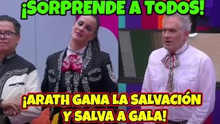 ARATH GANA LA SALVACIÓN Y SALVA A GALA LA CASA DE LOS FAMOSOS MÉXICO lcdlfmx [upl. by Imik431]