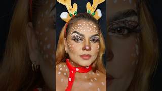 🦌Reno🦌 makeup maquillajeartistico merrychristmas parati videoviral navidad [upl. by Glory294]