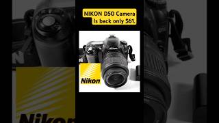 Nikon D50 ccd film like sensor DDLR Camera only 61 enjoy beautiful photography nikon photography [upl. by Troth455]