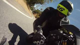 2009 R1 back on the Snake section of Mulholland after 3 month lay over [upl. by Alica]