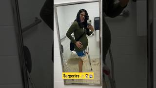 2 Surgeries 7 mo pregnant🤰🏽 familyvlog ftm shorts Stillbirth amputee pregnancy babyshorts [upl. by Alrahs]