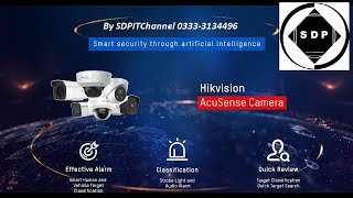 Hikvision AcuSense Products for Monitoring Centers Hikvision Camera  cctv camera installation [upl. by Hctud689]