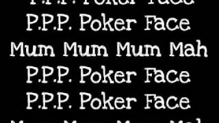 Lady Gaga  Poker Face Lyrics [upl. by Nnylassej]