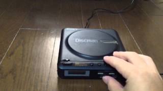 Sony Discman D22をCSD SR8に繋げて再生 [upl. by Zetrauq]