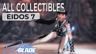 Stellar Blade EIDOS 7 Collectibles  ALL Upgrades Nano Suits Soda Cans Data 100 Guide [upl. by Gehman]