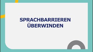 Sprachbarriere überwinden I Goethe B2 Präsentation I Teil 1 [upl. by Bamby]