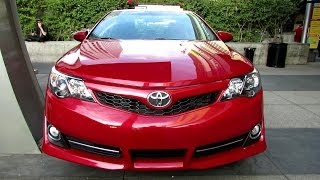 2014 Toyota Camry SE  Exterior and Interior Walkaround  2013 LA Live Diplsay  Downtown LA [upl. by Amsden]