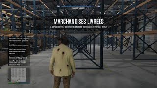 Entrepôt De Marchandise GTA V Online [upl. by Puiia]