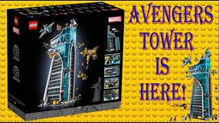 LEGO MARVEL AVENGERS TOWER IS HERE [upl. by Fitalludba]