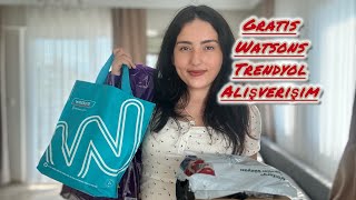 GRATİS  WATSONS  TRENDYOL ALIŞVERİŞİM [upl. by Arraet]