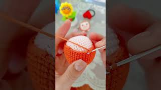 🧶Crochet Tutorial 크로 셰 뜨개질 튜토리얼 Tığ İşi Eğitimi かぎ針編みのチュートリアル Tutorial de crochê crochet shorts [upl. by Viguerie704]