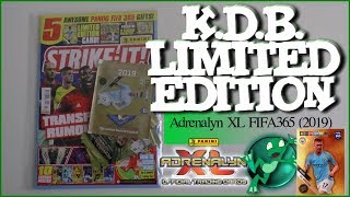 ⚽ DE BRUYNE LIMITED EDITION   ADRENALYN XL FIFA 365 2019 Trading Cards ⚽ STRIKE IT MAG [upl. by Carmen]