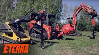 Auger Earth Drilling Attachments  Eterra [upl. by Lea]