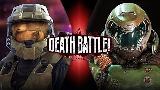 Master Chief VS Doomguy Halo VS Doom  DEATH BATTLE [upl. by Older254]