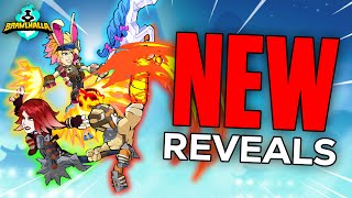 Brawlhallas NEW Crossover ALL REVEALS Skins Sigs Weapons [upl. by Clyte]