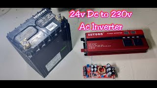 24v DC to 230v AC Inverter [upl. by Elsinore]