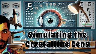 Simulating the Crystalline Lens in the Human Eye Model Lab – Apparatus Setup and Experiment [upl. by Aiuoqes]