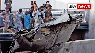 At least two survivors after Pakistan PK 8303 plane crash [upl. by Allin]