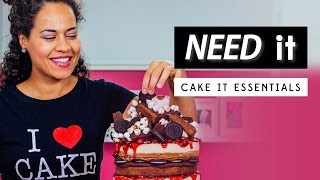 5 Cake Decorating Essentials  Need It w How To Cake It [upl. by Mcclenon26]