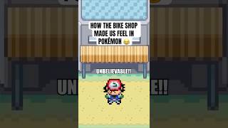 How the Bike shop made us feel in Pokemon 😂 pokemon shorts [upl. by Sterling]