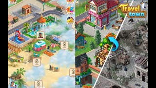 Travel Town  Merge Adventure  Level 26 Part 22 🐚🥗 merge [upl. by Namyw75]