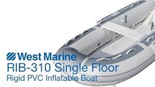 West Marine RIB 310 Dinghy [upl. by Aivatan859]