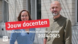 De docenten van de 1ste Bachelor 2024  2025  Toegepaste economische wetenschappen [upl. by Arreik]