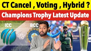 Big Update 🛑 ICC email to BCCI on champions trophy final decision [upl. by Marcelia570]