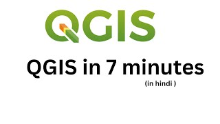 QGIS tutorial for beginners Hindi [upl. by Oberon750]