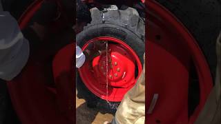 Why Are Tractor Tires Filled with Water Know the Reason tractor [upl. by Darcie]