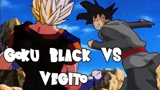 Goku Black vs Vegito [upl. by Asihtal700]