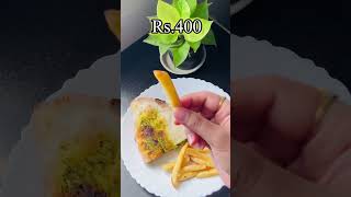 400Rs… Fancy Sandwich In Breakfast 🙄🥪😍shorts youtubeshorts [upl. by Itsuj438]