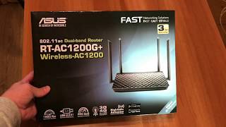 Asus RT AC1200G wireless router review [upl. by Manthei]